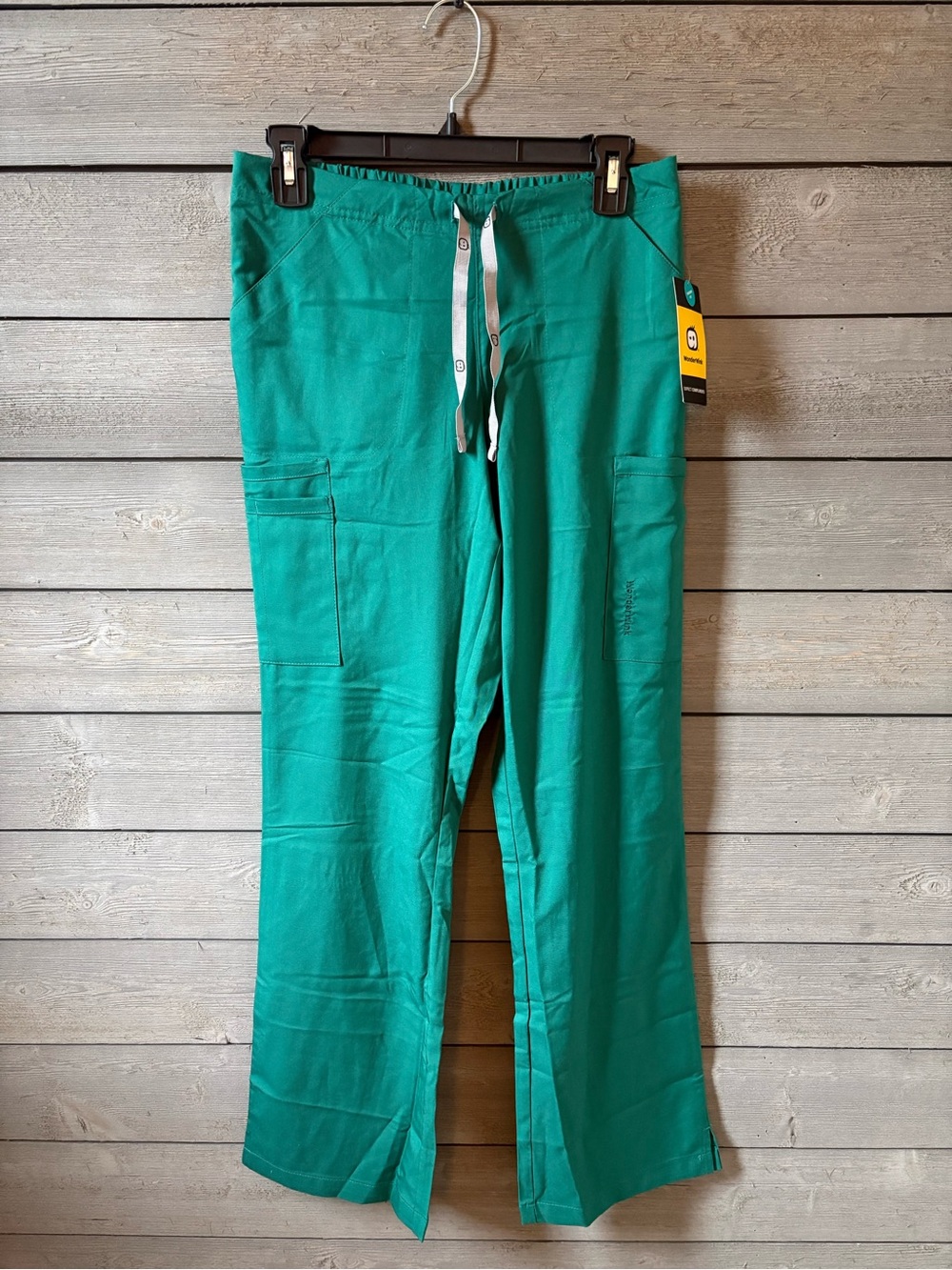 NWT WonderWink Cargo Scrub Pants with Drawstring